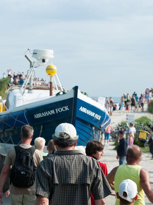 Demonstratie paardenreddingboot - VVV Ameland - Wadden.nl