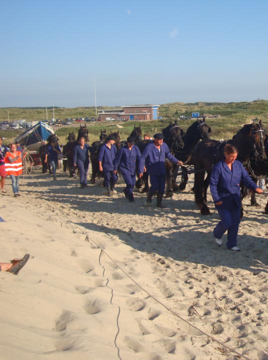 Demonstratie paardenreddingboot - VVV Terschelling - Wadden.nl